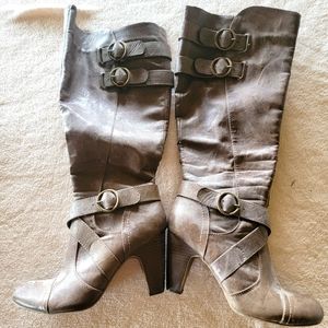 Beautiful heeled boot purchased in Vienna, Austria.